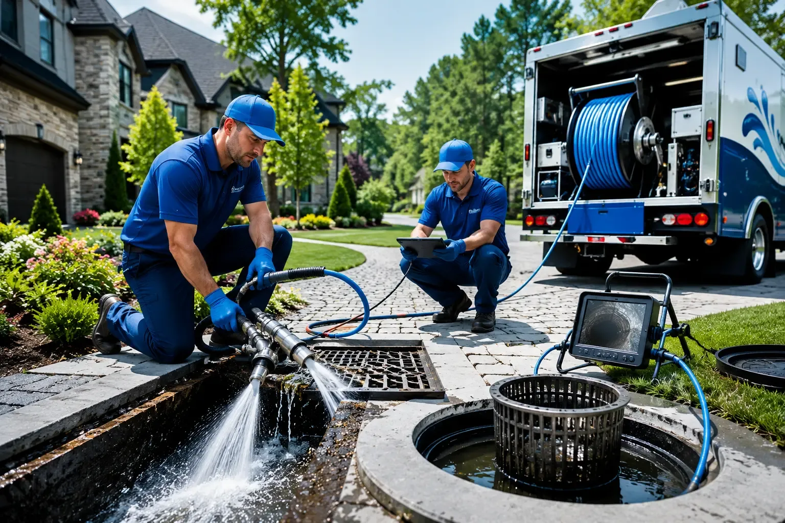 Local outdoor drain cleaning professionals in Toddville, MD